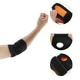 thumbnail image 3 of Unique Bargains 2 Pcs Breathable Elbow Pads Comfortable Elbow Pads for Sport Black Orange, 3 of 6