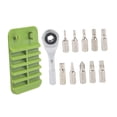 thumbnail image 3 of Kit de herramientas para reparación de bicicletas, llave de carraca, multiherramienta portátil, ligera, profesional, práctica y versátil., 3 of 8