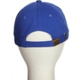 thumbnail image 4 of custom dad hat 00-99 raised team numbers classic baseball cap - blue hat with white gold, 4 of 4