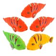 thumbnail image 4 of KAKOWELY Poissons à Bascule 5 Pcs Jouets Poissons à Remonter en Plastique Jouet Poisson à Remonter 5.51"X2.76"X2.36 Pouces, 4 of 5