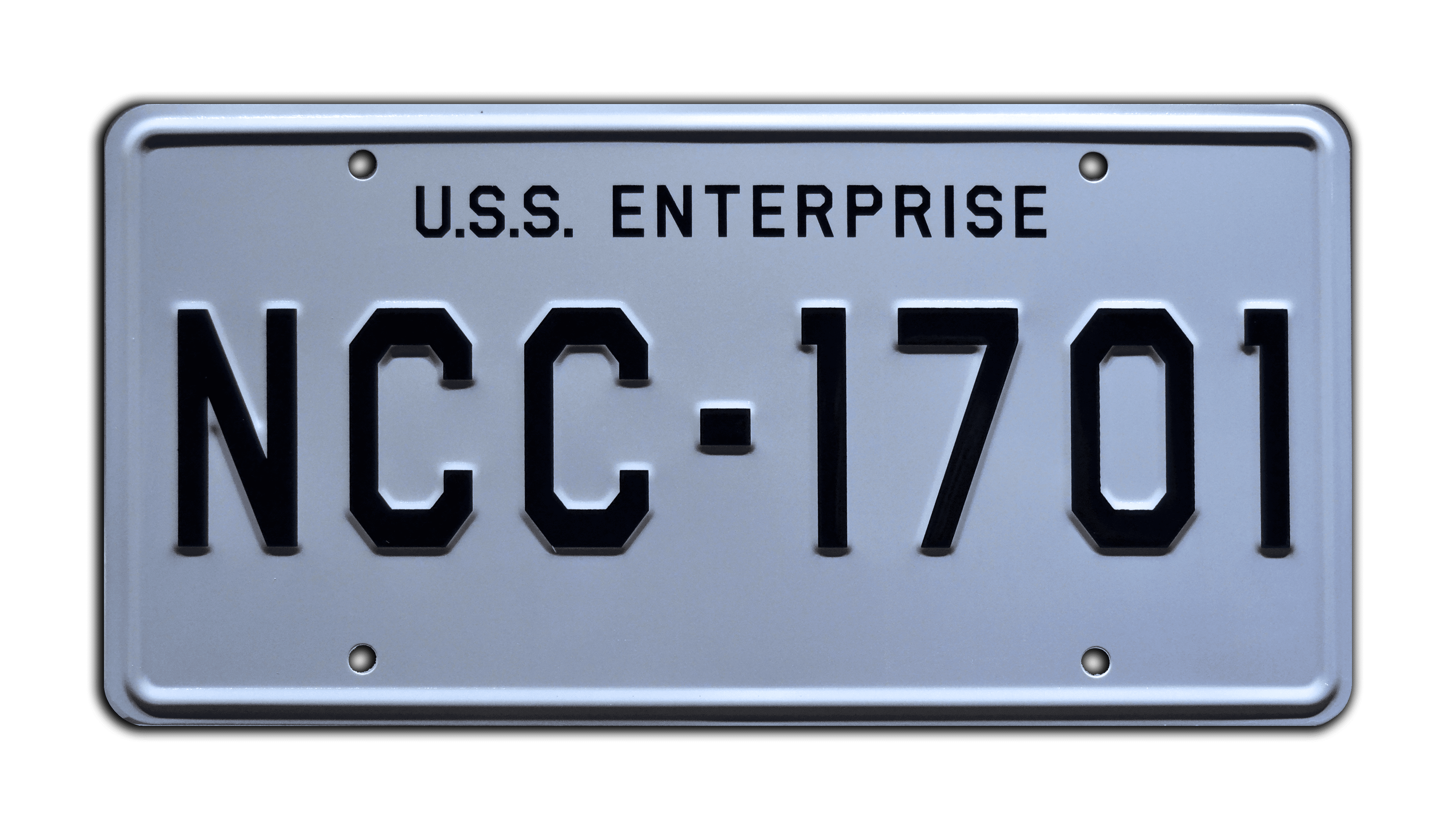 3点おまとめ品 USS NCC-1701 Star Enterprise Trek License Metal Stamped - NCC com