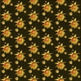 thumbnail image 1 of Ahgly Company Machine Washable Indoor Square Transitional Black Brown Area Rugs, 8' Square, 1 of 7
