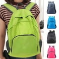 thumbnail image 3 of Travel Backpack Wide Shoulder Straps Smooth Zipper Multi Compartments Side Mesh Pockets Large Capacity Storage Adjustable Lightweight Packable Backpack Outdoor Supplies, 3 of 11