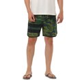 thumbnail image 5 of Lars Amadeus Men's Shorts Drawstring Waist Swim Shorts Printed Summer Shorts, 5 of 6