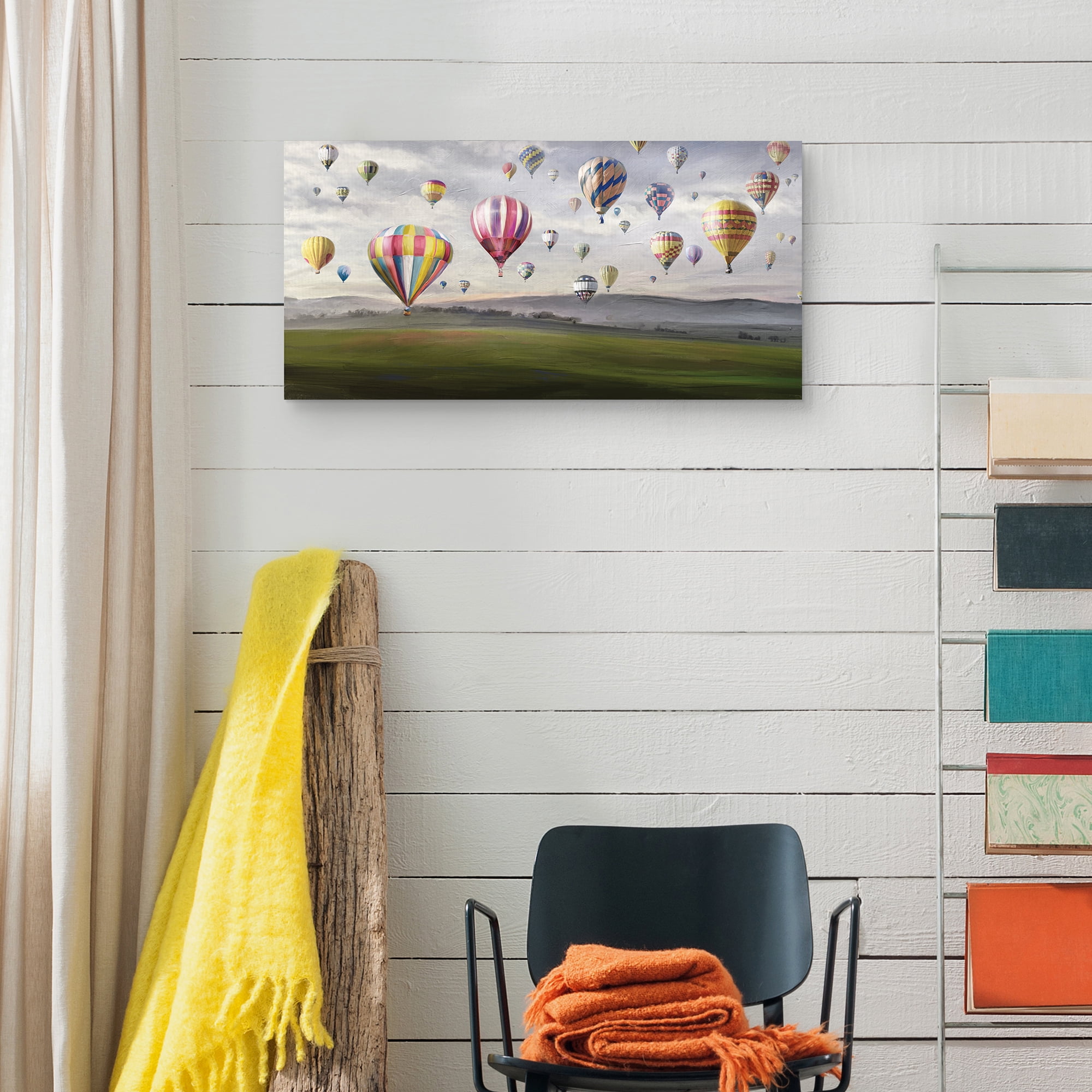 Up & Away by Studio Arts Canvas Art Print, 1.5" x 34"