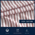 thumbnail image 4 of Nautica Coleridge Twin Sheet Set in Red, 4 of 6
