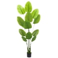 thumbnail image 3 of Plantas verdes simuladas, luces de interior, pisos de lujo, turismo, plantas de banano, plantas en macetas, decoración de sala de estar, flores y árboles falsos, 3 of 5