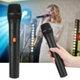 thumbnail image 1 of Micrófono Inalámbrico de Mano VHF Micrófono Inalámbrico Universal, 2 en 1 Receptor de Micrófono de Voz de Karaoke USB, Receptor V16U Inalmbrico de Bajo Ruido Micrófono, 1 of 7