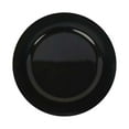 thumbnail image 6 of Efavormart 6 Pack | 13" Black Round Acrylic Plastic Charger Plates, Dinner Party Table Decor, 6 of 10