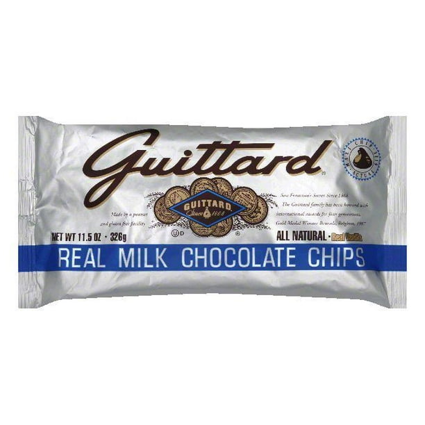Guittard Milk Chocolate Maxi Chips, 11.5 OZ (Pack of 12)