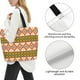 thumbnail image 3 of Fotbe Aztec Bolsa Tote Estética de Lona con Estampado para Mujer - Bolsa Reutilizable de Hombro Casual para Vacaciones, Compras, Trabajo y Gimnasio, 3 of 8