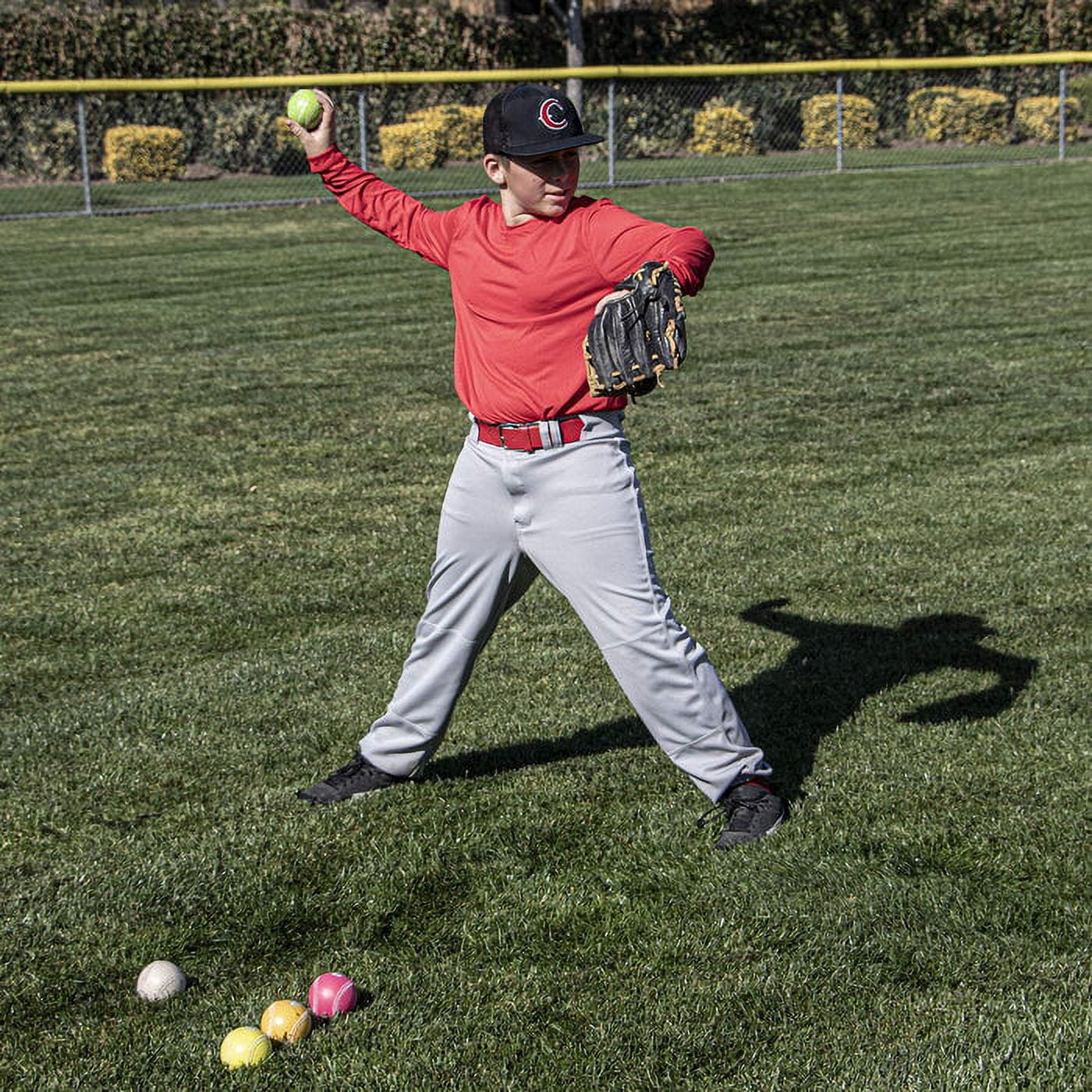 PowerNet Weighted Baseballs, Baseball Training Equipment for Improving Throwing Velocity and Strength,  3-12 oz Weighted Training Balls for Pitching & Throwing, Training Ball Set & Throwing Guide