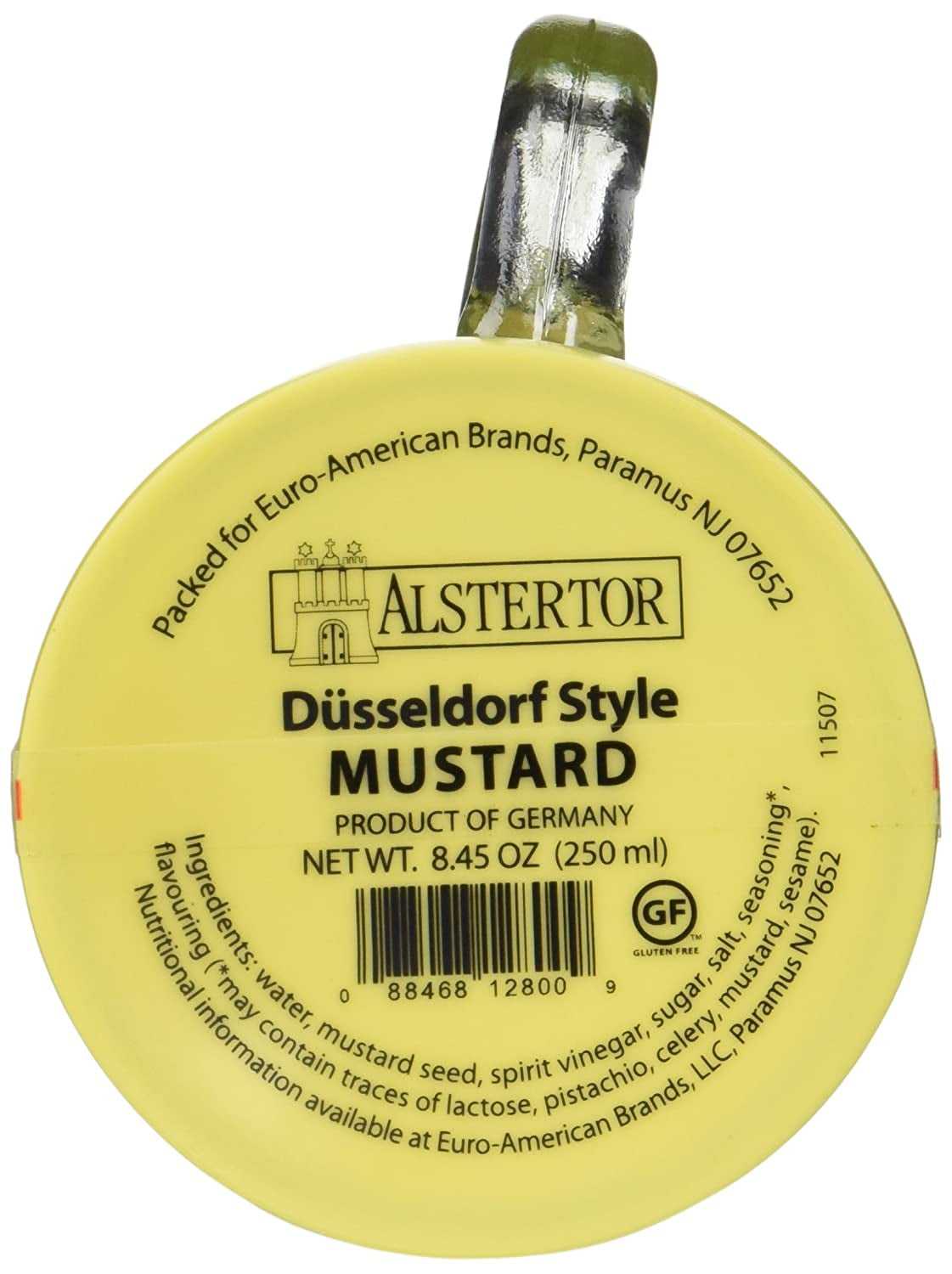 Alstertor Dusseldorf Style Mustard in Beer Mug 8.45 Oz (Pack of 2