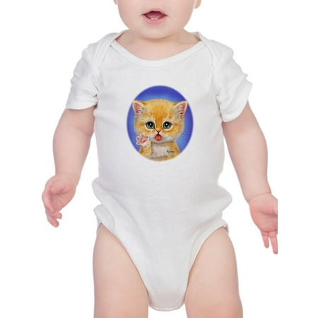 

Greeting Cat. Bodysuit Infant -Kayomi Harai Designs 6 Months