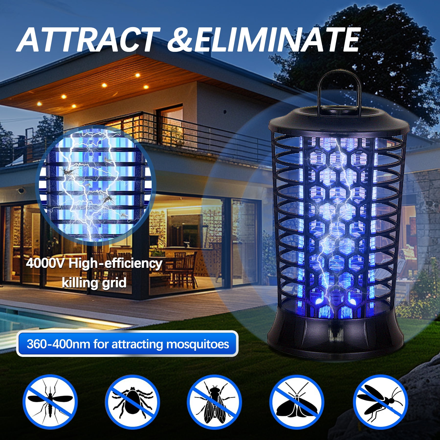 Whiteleopard Electric Bug Zapper Indoor