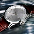 thumbnail image 2 of UDIYO Men Casual Faux Leather Band Date Calendar Dial Analog Quartz Wrist Watch, 2 of 6