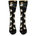 thumbnail image 4 of ThisWear Veterinarian Staff Trust Me I'm a Dogtor 1-Pair Novelty Crew Socks, 4 of 5
