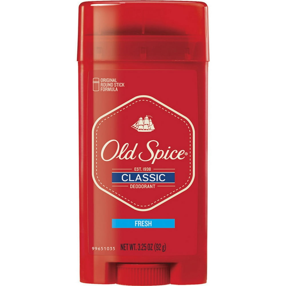 Old Spice Classic Deodorant Stick, Fresh 3.25 oz