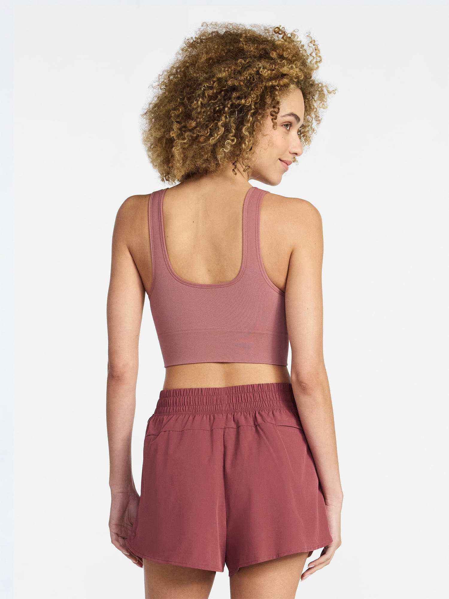 Avia Women's Low Support Seamless V-Neck Sports Bra, Sizes S-XXXL