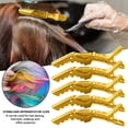 BINGLI Color Distribution Clip Haircut Distribution Clip Hair Salon Long Mouth Clip with