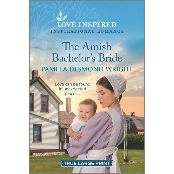 The Amish Bachelor's Bride (Paperback)(Large Print)