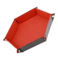 thumbnail image 4 of Bandeja hexagonal ados Baoblaze Soporte para Bandeja rodante interior naranja Bandeja de Dados de Dragones y Mazmorras, 4 of 8