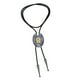 thumbnail image 2 of Elegante Bolo Tie de vaquero occidental con colgante Camisa de cuerda de cuero s Joyas para vestidos Accesorio de ropa de baile , R R Hugo Corbata de hombre, 2 of 10