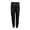 Black, variant on Girls Holographic Sequin Leggings Metallic Grid Pants Elastic Waist Cropped Tights Shiny Party Dance Pants Stage Performance