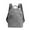 Gray, variant on Gustave Mini Backpack Purse for Women Nylon Lightweight Small Daypack Backpacks Water-Resistant Casual Travel Shoulder Bag Bookbag with Anti-theft Pocket, Black