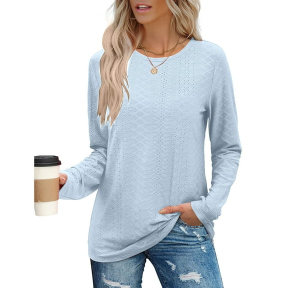 fanshangmao Womens Shirt Long Sleeve Tops for Women Plus Women's Blouses reorders from my past orders Birthday Gifts