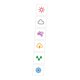 thumbnail image 4 of Sellos de dibujos animados para manualidades, versátiles para niños y adultos, regalos, accesorios DIY, sellos autoentintados para álbum de recortes, Estilo A, 4 of 8