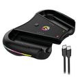 thumbnail image 3 of Base carga y juega 4Gamers con Luz LED para Joy-Con Nintendo Switch., 3 of 4