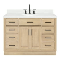 Ariel T048scqovo Hepburn 48" Free Standing Single Oval Basin Vanity Set - Wood