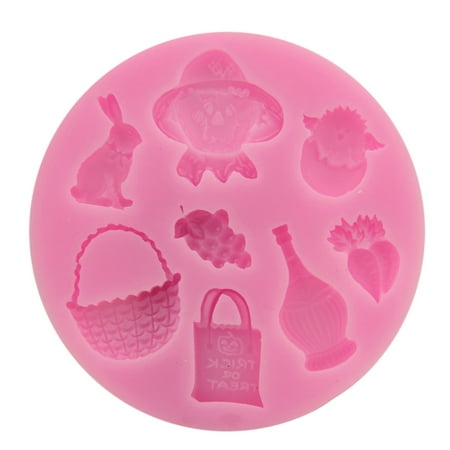 

Easter Silicone Baking Mold Cake Decoration Rabbit Basket Flower Bunny Eggs silicone molds for baking baking mold baking molds