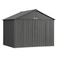 thumbnail image 4 of EZEE Shed Steel Storage 10 x 8 ft. Galvanized Extra High Gable Charcoal, 4 of 7