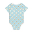 thumbnail image 5 of Balery Daisies Flowers Pattern Baby Climbing Clothes Infant Bodysuit Cute Infant Bodysuit Baby Romper-9M, 5 of 7