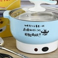 thumbnail image 1 of Electric Cooker,Electric Cooking Pot 1.8L Electric Cooking Pot Mini Hot Pot Sleek Aesthetic, 1 of 3
