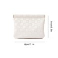 thumbnail image 2 of Alaparte Small Makeup Bag for Purse, Mini Leather Pocket Cosmetic Bag for Women, Waterproof Portable Makeup Pouch No Zipper Coin Purse Lipstick Bag Accessories, Checkered Travel Storage Bag, 2 of 7