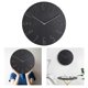 thumbnail image 1 of Reloj de pared de plástico Macarena Arte decorativo del reloj de pared 14 pulgadas Silencioso Negro, 1 of 8
