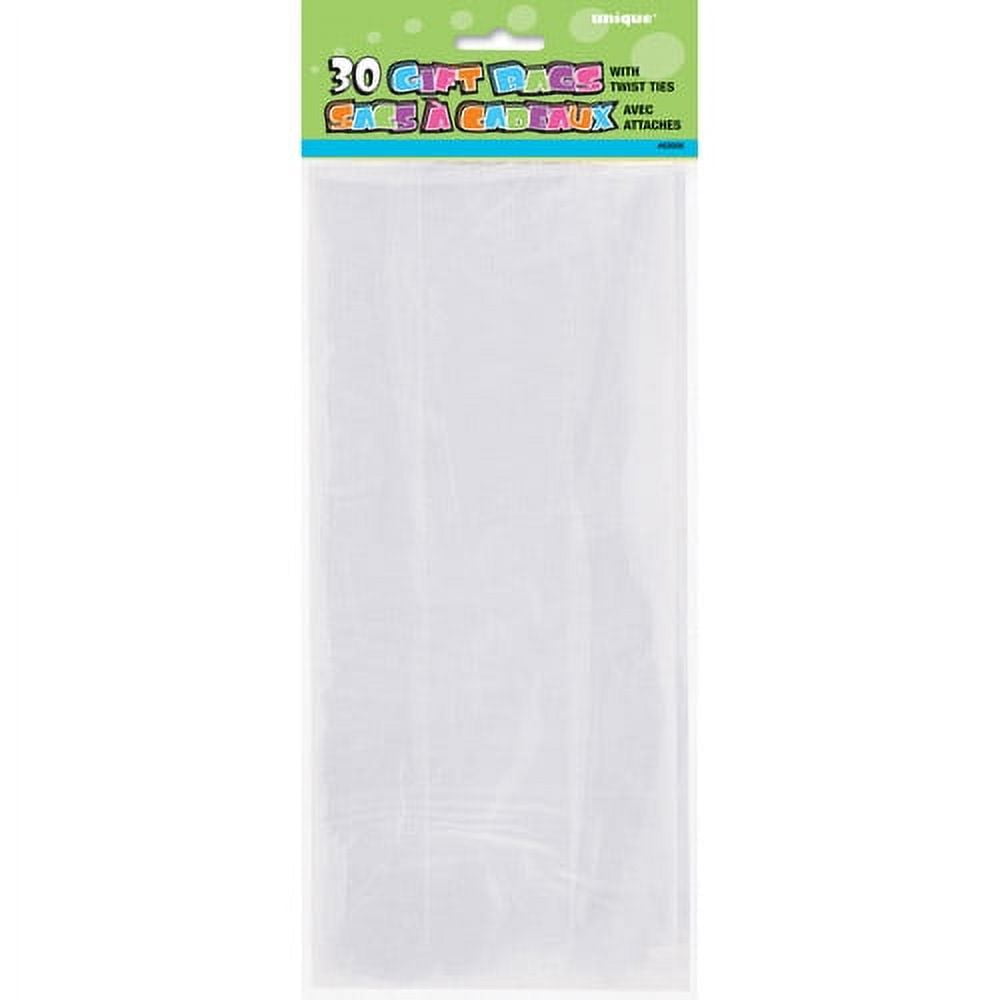 HRX Cellophane Bags 100pcs Small Iridescent Cellophane Treat Bags with  Ties, Clear Goodie Bags 4x6 inch Holographic Plastic Goody Bags for Candy,  Cake Pops, Favors, Weddings and Birthday - Walmart.com