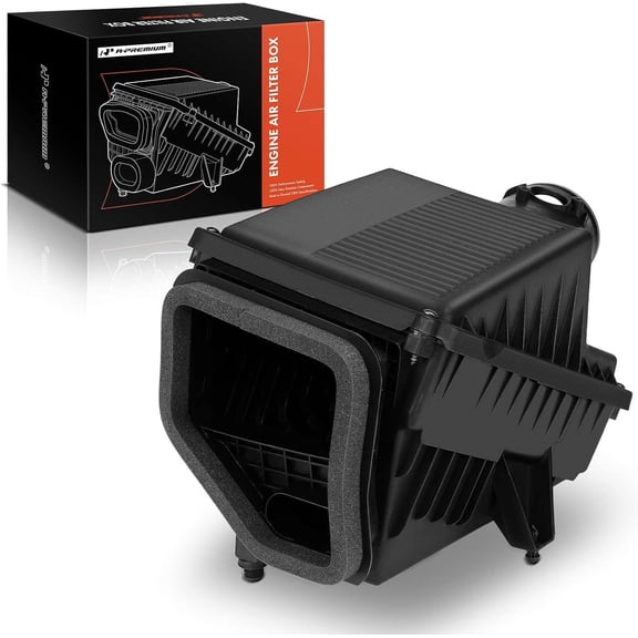 A-Premium Engine Air Filter Cleaner Box Housing Compatible with Chevrolet Silverado 2500 HD 3500 HD 2011-2014 2016 & GMC Sierra 2500 HD 3500 HD 2011-2014 2016, V8 6.0L