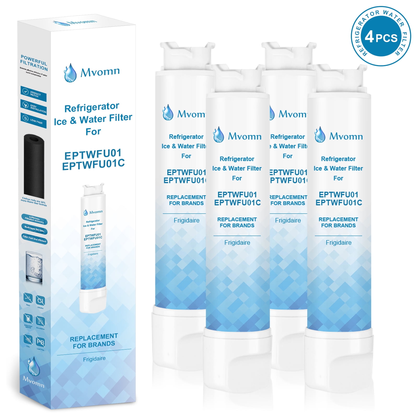 For Frigidare EPTWFU01 Pure Source Ultra II Refrigerator Replacement