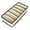 6 grids, variant on Underwear Storage Organizer Box - Partitioned Design for Bras, Underwear, Socks - Dustproof & Moisture-Proof - Stackable - Beige Non-Woven Fabric