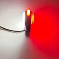thumbnail image 3 of LED Trailer Side Marker Light, 10-30V Three-Sided Edge Indicator Light for Truck, RV, Lorry, Waterproof Rubber & PC Construction, Multi-Color Red White Amber Signal Lamp for Vehicle Modification, 3 of 8