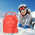 thumbnail image 2 of Snow and Sand Mold,Outdoor Activities Lovely 3D Shape Snow and Sand Playing Mold for Kids Adults Outdoor Snows Toy (Astronaut,Ice Cream,Castle,Bear&Snowman), 2 of 7