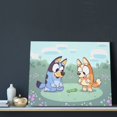 thumbnail image 3 of Lsque Bluey Print Wall Art – Decorative Picture for Living Room, Bedroom, and Office (Horizontal), 3 of 6
