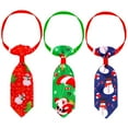 thumbnail image 4 of TIELUTT Christmas Pet Collars Cats And Dogs Accessories Adjustable Cartoon Snowflake Snowman Pattern Festive Pet Jewelry Pull Stop Leash Rhinestone Choker Dog Harness with Leash Dog Harness for Choker, 4 of 4