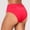 Watermelon Red, variant on Product Category Swim Pants Women's Full Coverage High Waist Bottoms for Beach and Swim - Ruched High Cut Swim Briefs Versatile Short Style for Sports Yoga and Swim