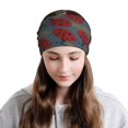 thumbnail image 6 of Vsdgher Ladybug Slouchy Beanie Hat for Men/Women, Skull Cap Chemo Cap Night Sleeping Cap, 6 of 8