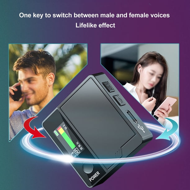 Carte son en direct Changeur de voix 11 effets sonores Portable Voice Changer Device Plug and Play Portable Mini Voice Changer Device pour Android pour Los Carte son en direct Changeur de voix 11 effets sonores Portable Voice Changer Device Plug and Play Portable Mini Voice Changer Device pour Android pour Los